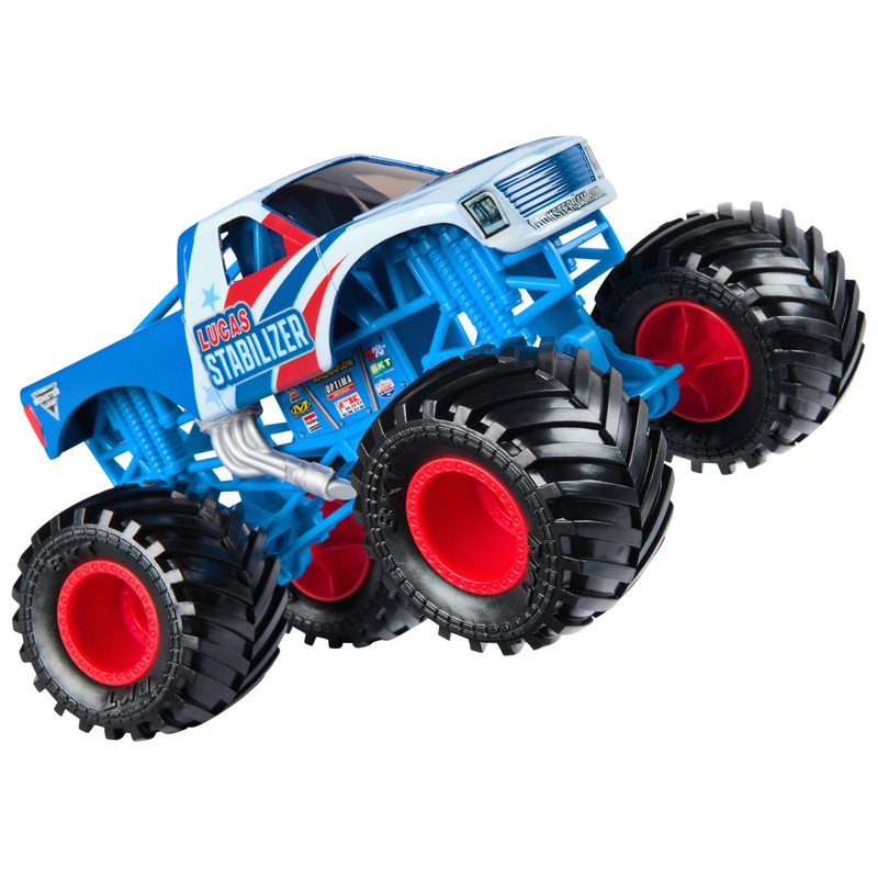 Monster Jam 1:24 Die-Cast Monster Truck Lucas Stabilizer