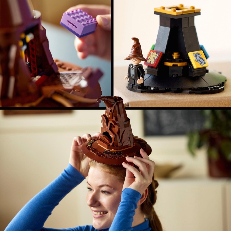 LEGO Harry Potter 76429 Talking Sorting Hat Set for Adults 6 LEGO Harry Potter 76429 Talking Sorting Hat Set for Adults