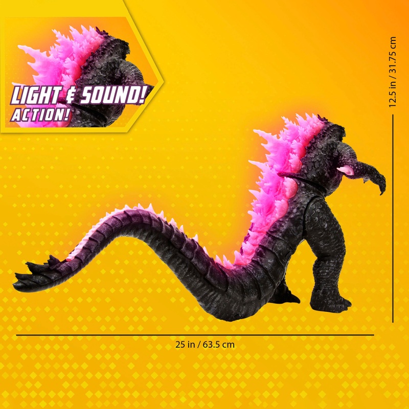 Monsterverse Godzilla x Kong Remote Control Heat-Ray Breath Godzilla 1:12 Scale