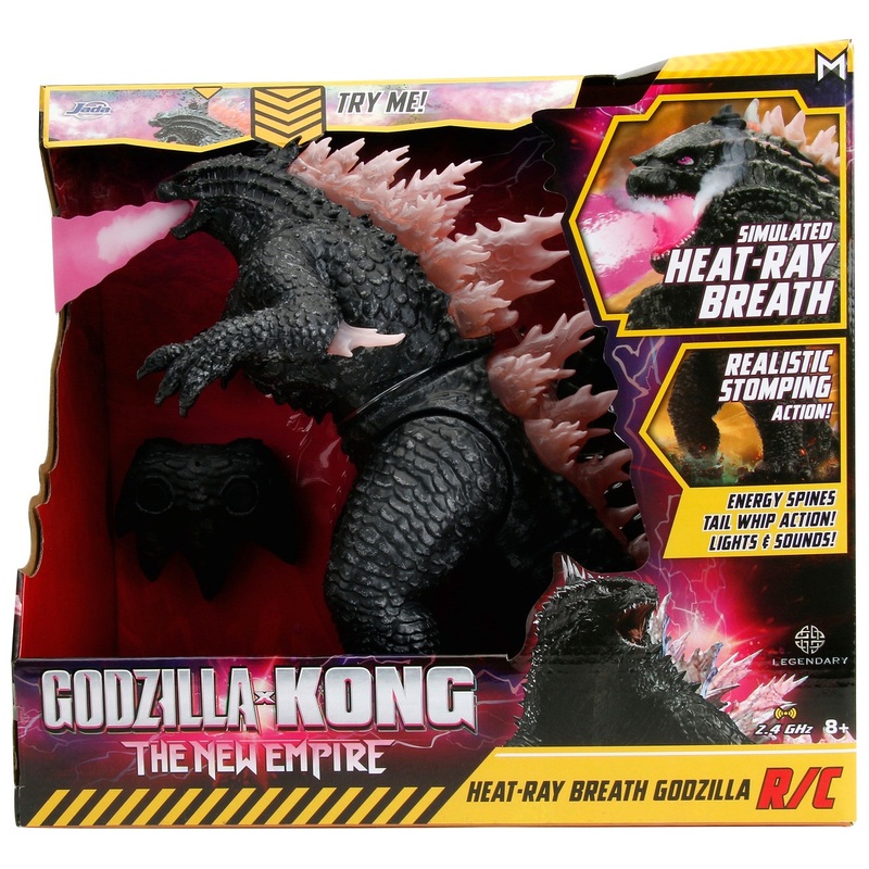 Monsterverse Godzilla x Kong Remote Control Heat-Ray Breath Godzilla 1:12 Scale 8 Monsterverse Godzilla x Kong Remote Control Heat-Ray Breath Godzilla 1:12 Scale