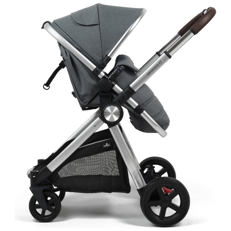 Panorama XTi by Babylo 2-in-1 Travel System with EnfaSafe i-Size R129 Car Seat Granite 4 Panorama XTi by Babylo 2-in-1 Travel System with EnfaSafe i-Size R129 Car Seat Granite