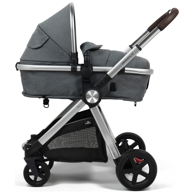 Panorama XTi by Babylo 2-in-1 Travel System with EnfaSafe i-Size R129 Car Seat Granite 5 Panorama XTi by Babylo 2-in-1 Travel System with EnfaSafe i-Size R129 Car Seat Granite