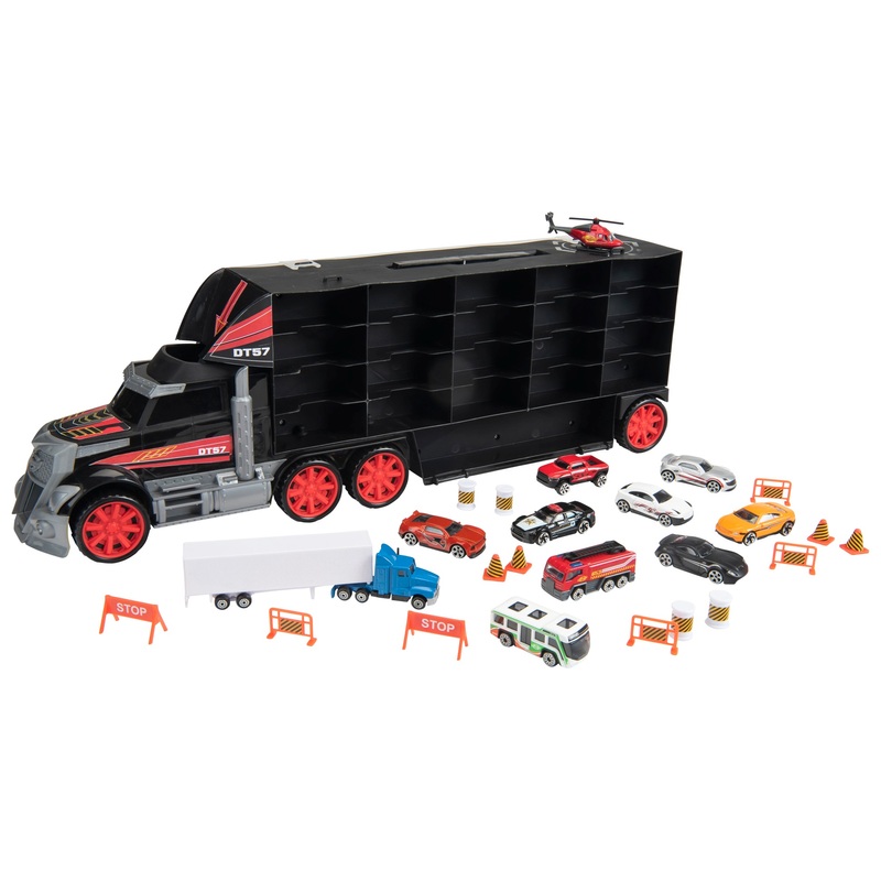 Super Wheelz Diecast Truck Carry Case Set with 7 Cars 5 Super Wheelz Diecast Truck Carry Case Set with 7 Cars