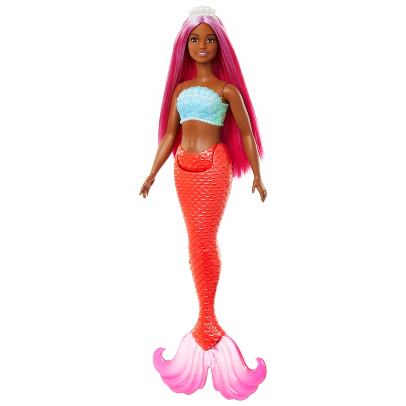 Barbie Dreamtopia Doll Mermaid Pink and Red Hair