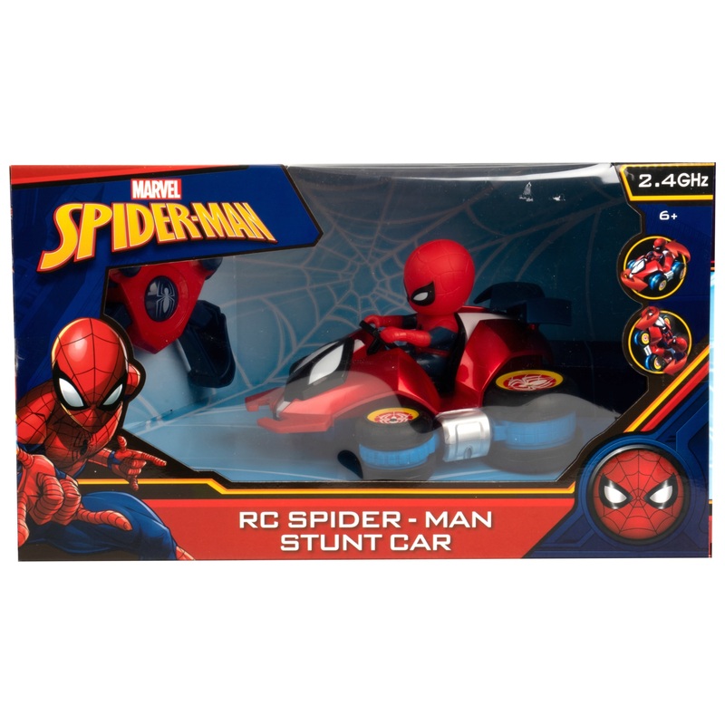 Marvel Spider-Man Remote Control Stunt Car 6 Marvel Spider-Man Remote Control Stunt Car