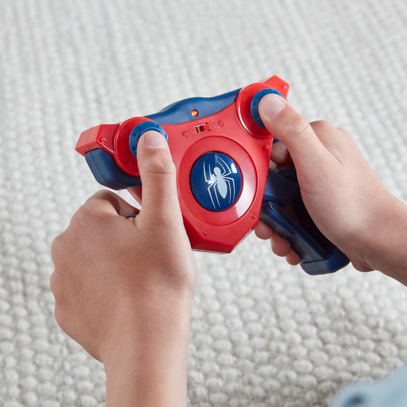 Marvel Spider-Man Remote Control Skateboard Figure Set 6 Marvel Spider-Man Remote Control Skateboard Figure Set