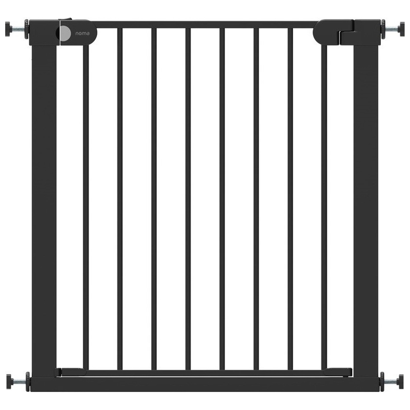Noma Pressure Fit Stair Gate Black