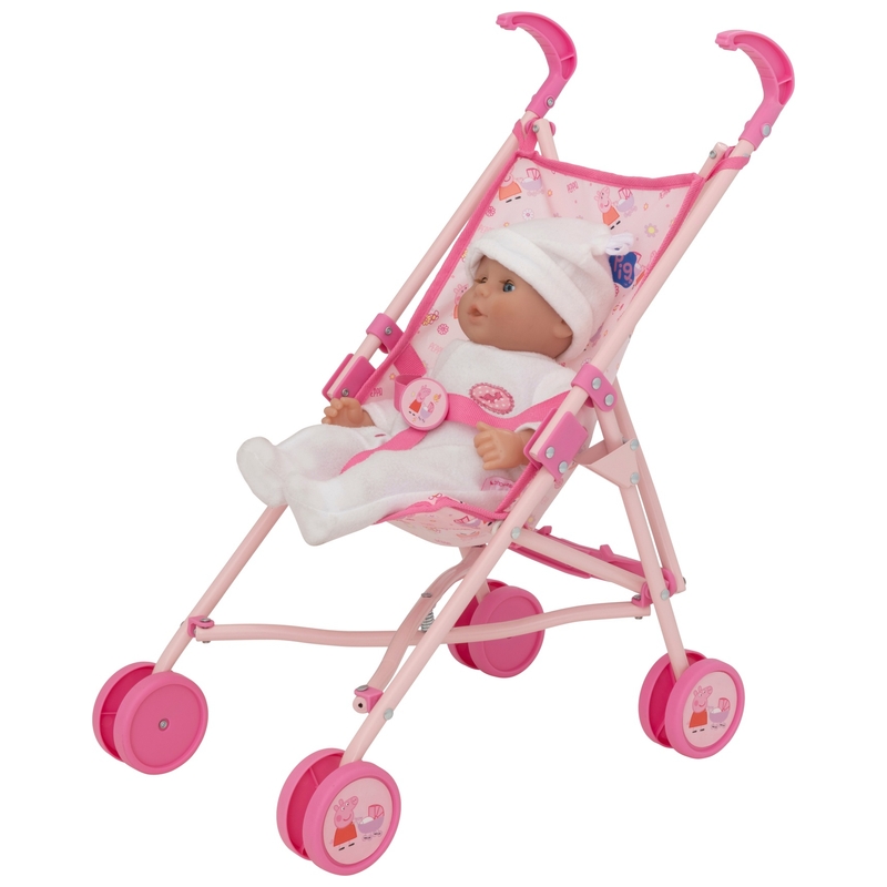 Peppa Pig Baby Doll Stroller 3 Peppa Pig Baby Doll Stroller