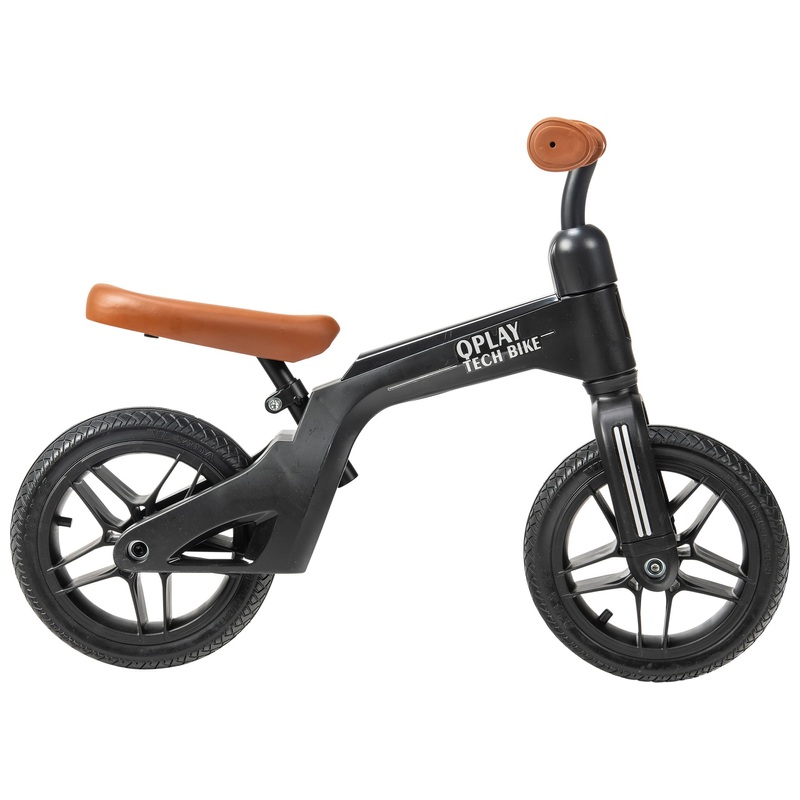 10 Inch QPlay Tech Balance Bike Black