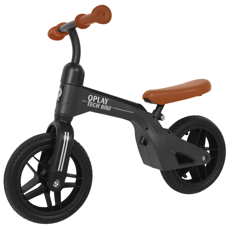 10 Inch QPlay Tech Balance Bike Black