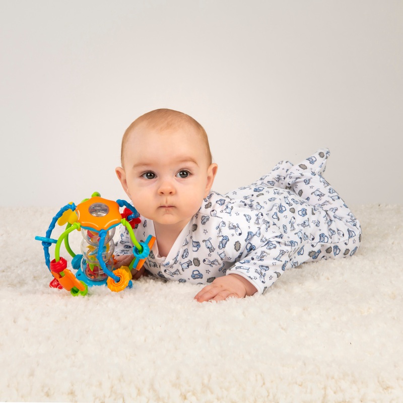 Big Steps Little Hands Activity Ball Baby Toy