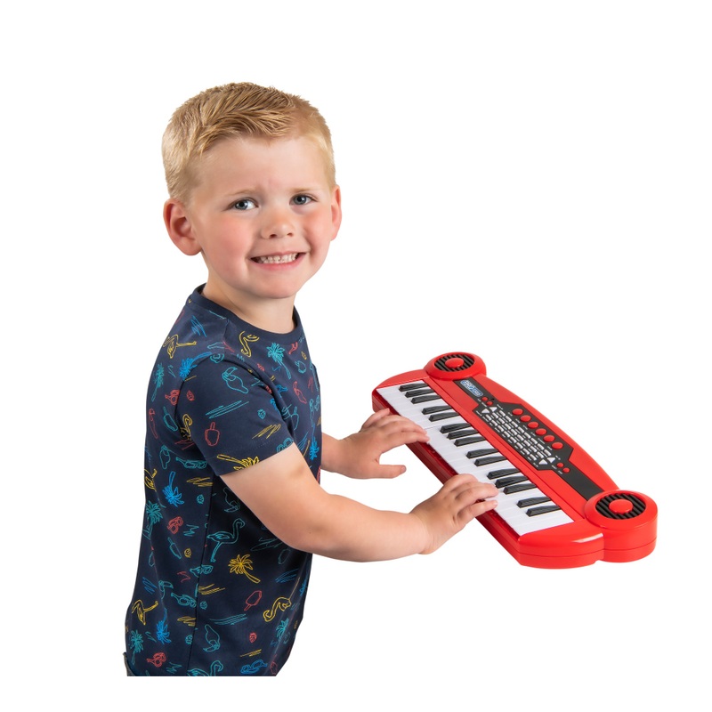 Electronic Piano Keyboard 37 Keys Red