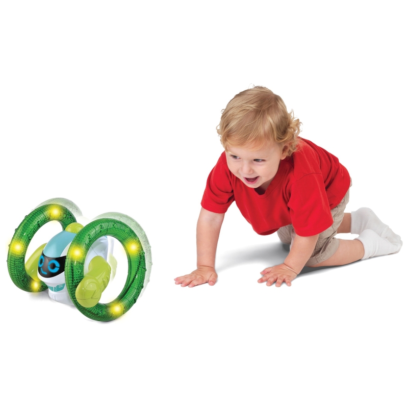 Big Steps Roll 'n' Glow LED Rolling Robot