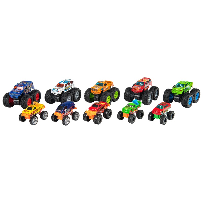 Super Wheelz Diecast Trucks 10 Pack