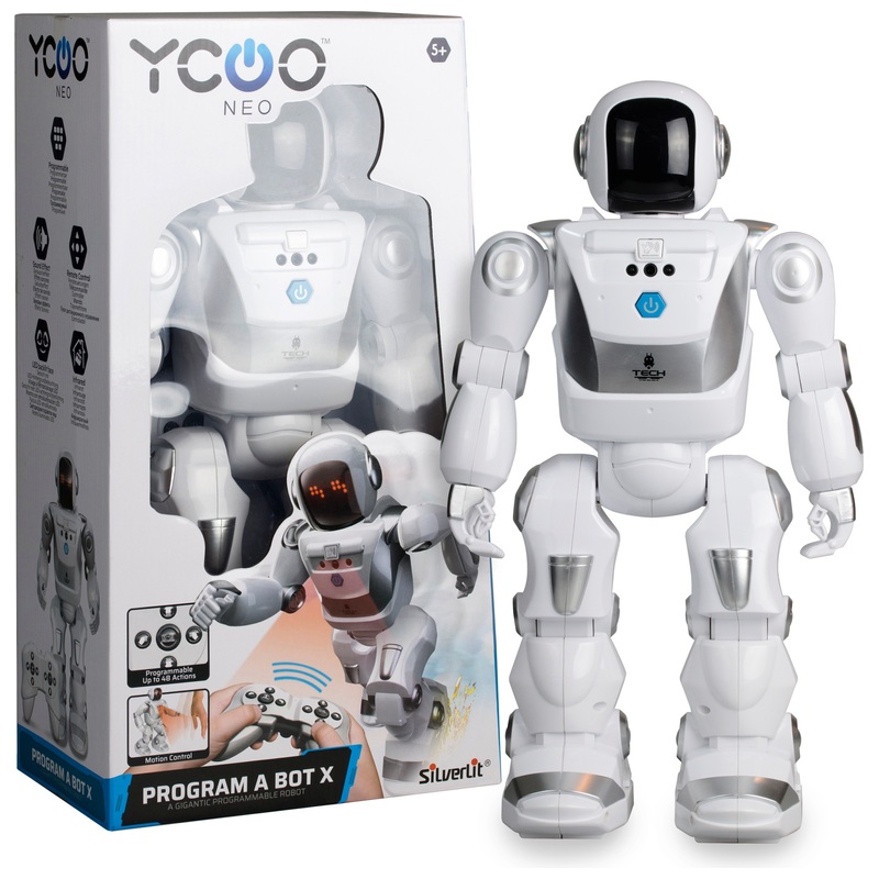Silverlit Program A Robot Remote Control Interactive Bot X