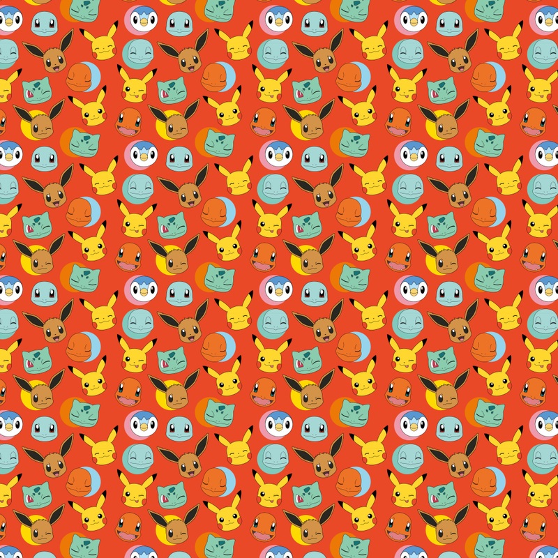 Pokmon Wrapping Paper Roll 4m