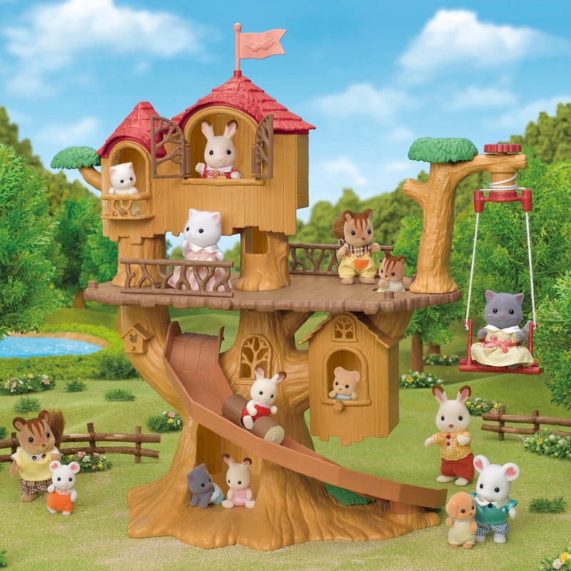 Sylvanian Families Adventure Tree House Set