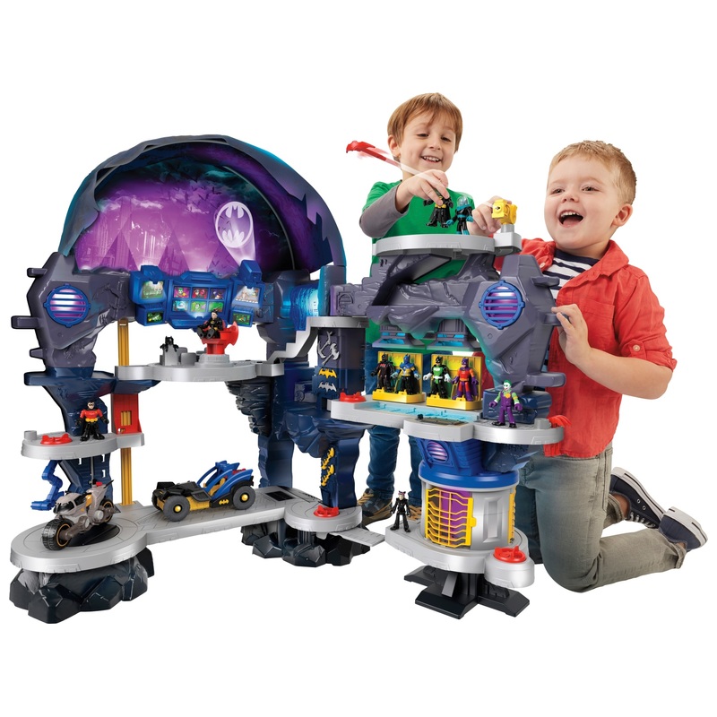 Fisher-Price Imaginext DC Super Friends Playset Super Surround Batcave