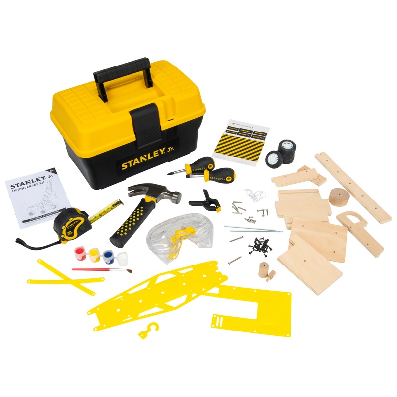 Stanley Jr. Lifting Crane & Toolbox Set