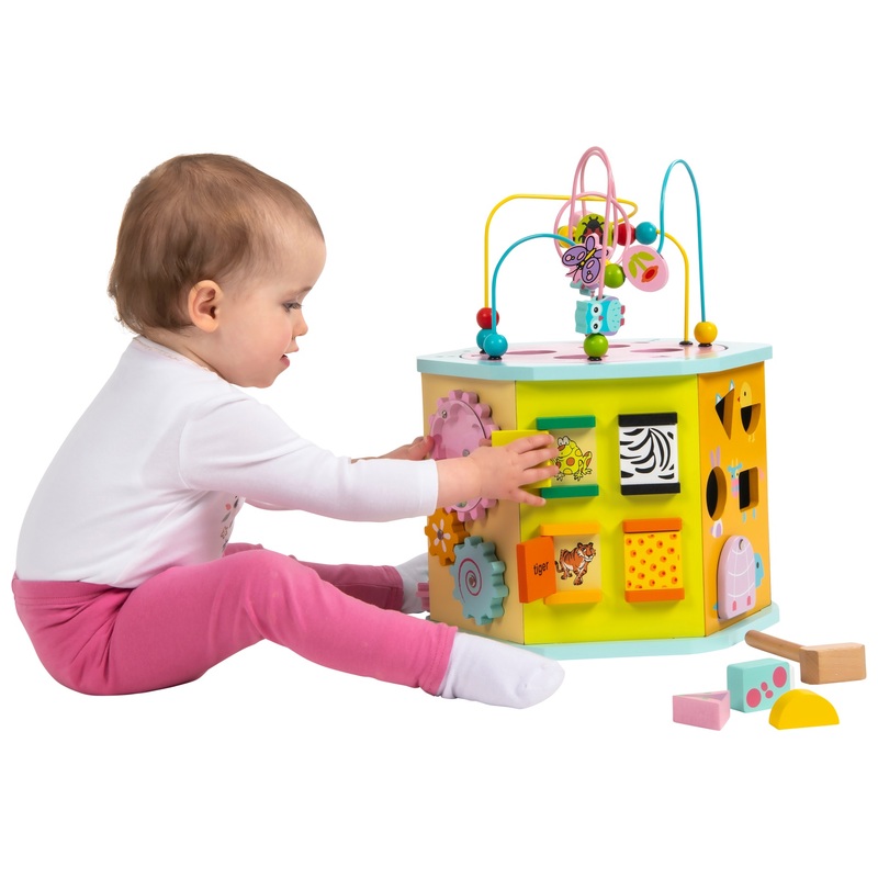 Squirrel Play Wooden Activity Centre Pastel