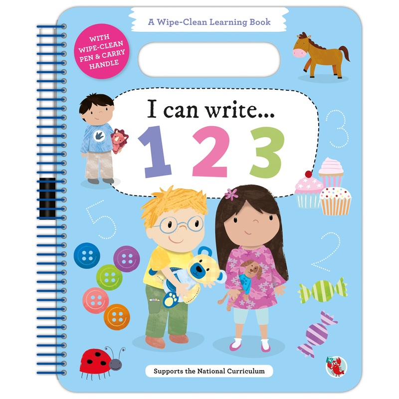 Wipe-Clean Learning Book I Can Write 123 with Marker