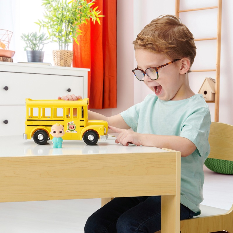 CoComelon Musical Toy Yellow School Bus