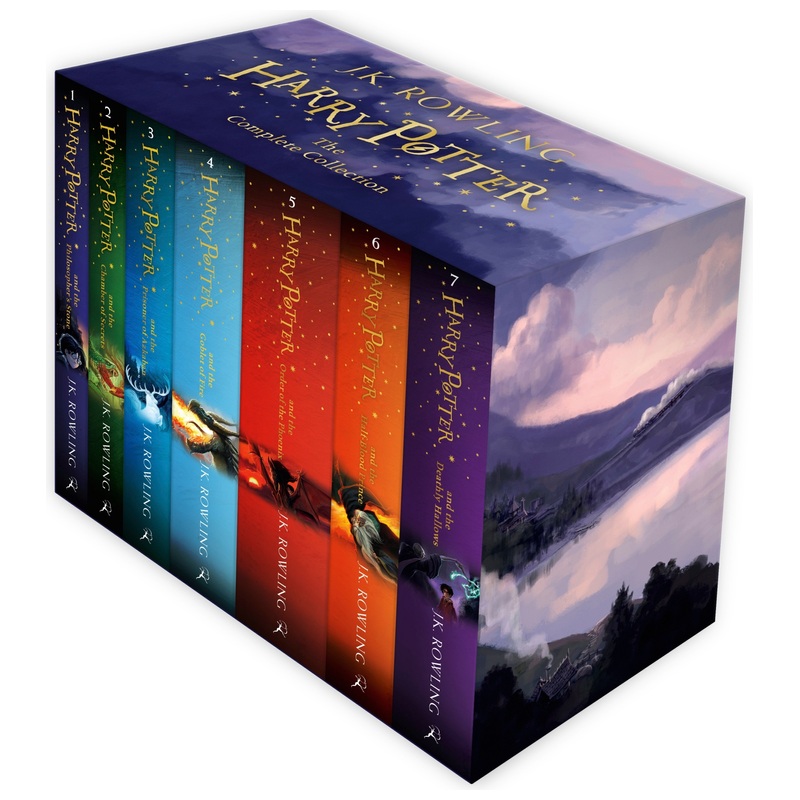 Harry Potter 7 Book Box Set Complete Collection