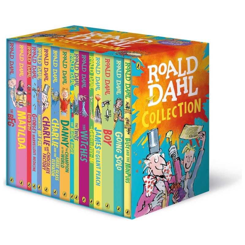 Roald Dahl 16 Books Box Set Collection