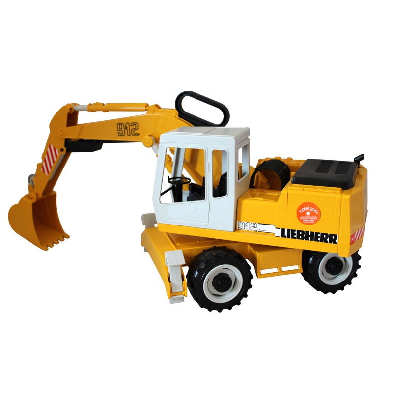 Bruder Toy MAN TGA Construction Truck with Liebherr Excavator