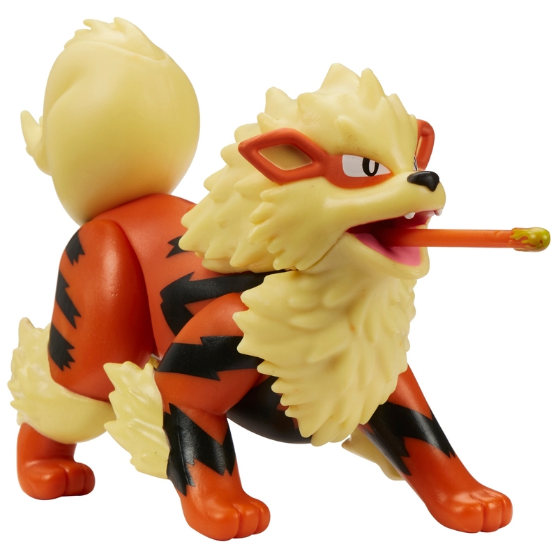 Pokmon Deluxe Action Arcanine Battle Feature Figure 11cm