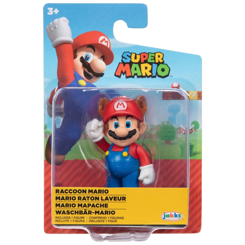 Nintendo Super Mario 6cm Raccoon Mario
