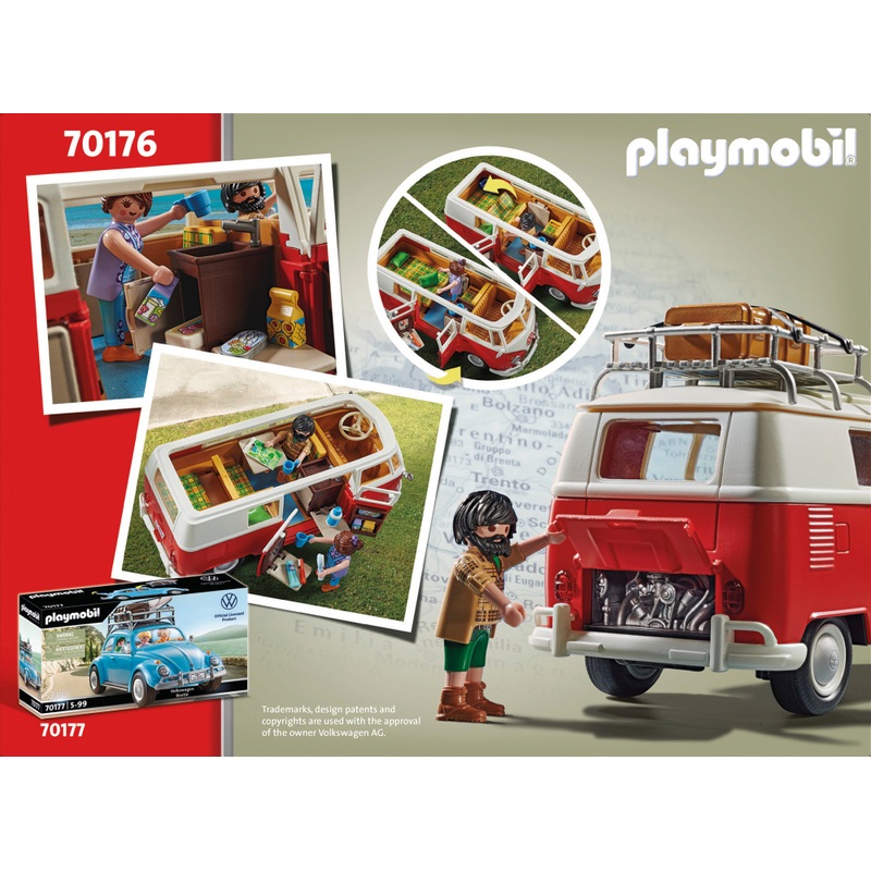 Playmobil 70176 Volkswagen VW T1 Camping Bus 4 Playmobil 70176 Volkswagen VW T1 Camping Bus
