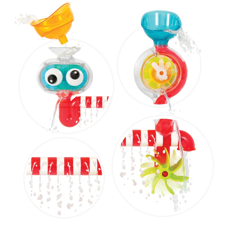 Yookidoo Spin 'n' Sprinkle Water Lab Bath Toy 3 Yookidoo Spin 'n' Sprinkle Water Lab Bath Toy