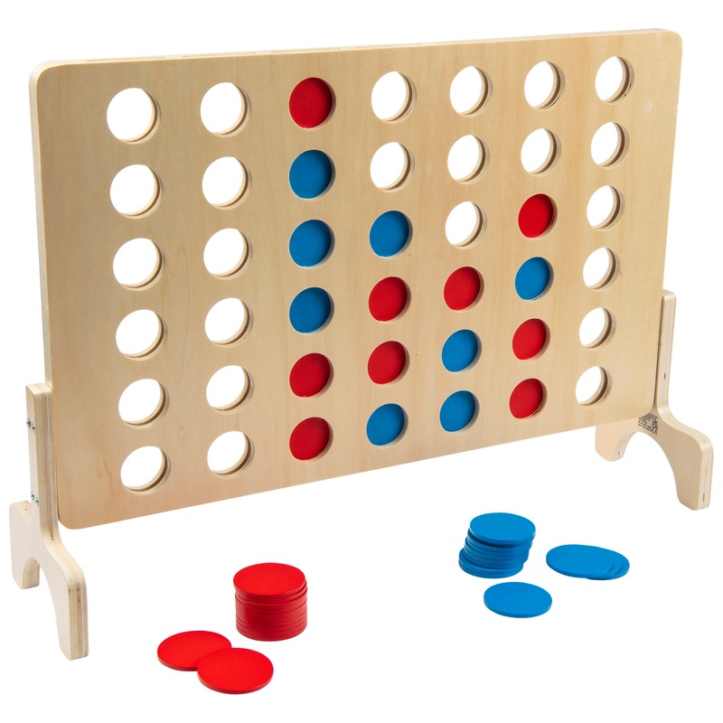 Giant Wooden 4 in a Row Game 7 Giant Wooden 4 in a Row Game