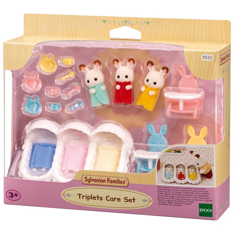 Sylvanian Families Triplets Care Set 5 Sylvanian Families Triplets Care Set