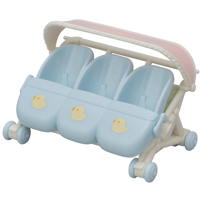 Sylvanian Families Triplets Stroller