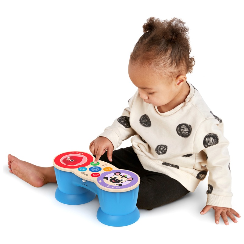 Baby Einstein Magic Touch Drums Upbeat Tunes Wooden Musical Toy 3 Baby Einstein Magic Touch Drums Upbeat Tunes Wooden Musical Toy