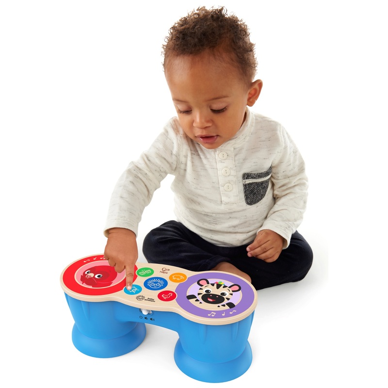 Baby Einstein Magic Touch Drums Upbeat Tunes Wooden Musical Toy 5 Baby Einstein Magic Touch Drums Upbeat Tunes Wooden Musical Toy