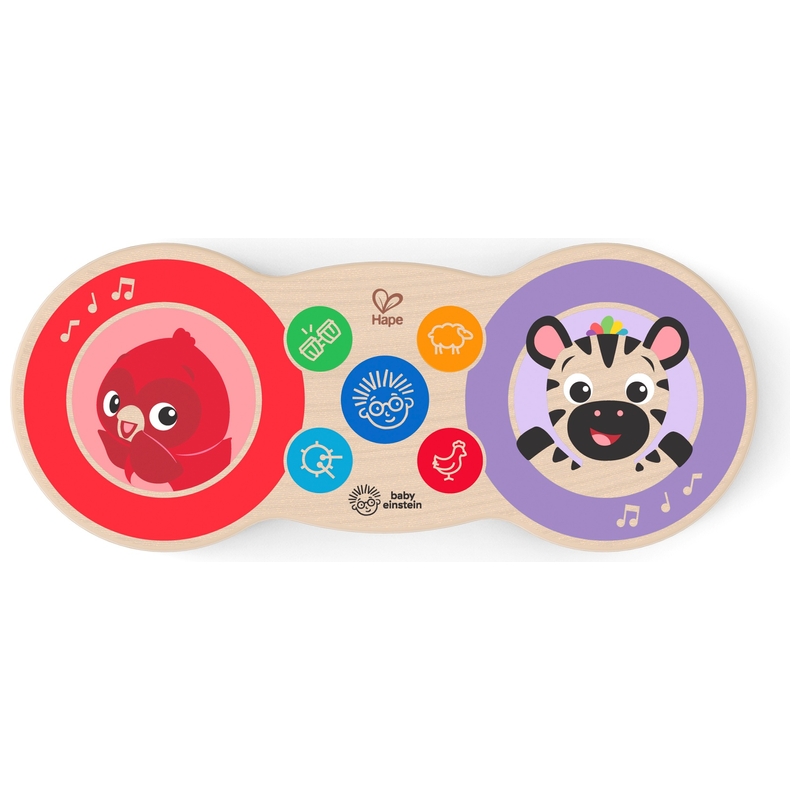 Baby Einstein Magic Touch Drums Upbeat Tunes Wooden Musical Toy 6 Baby Einstein Magic Touch Drums Upbeat Tunes Wooden Musical Toy