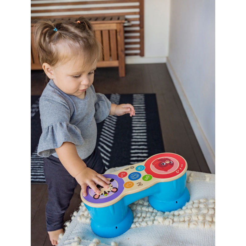 Baby Einstein Magic Touch Drums Upbeat Tunes Wooden Musical Toy 7 Baby Einstein Magic Touch Drums Upbeat Tunes Wooden Musical Toy