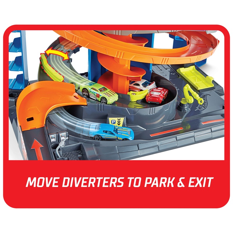 Hot Wheels City Mega Garage Playset 4 Hot Wheels City Mega Garage Playset