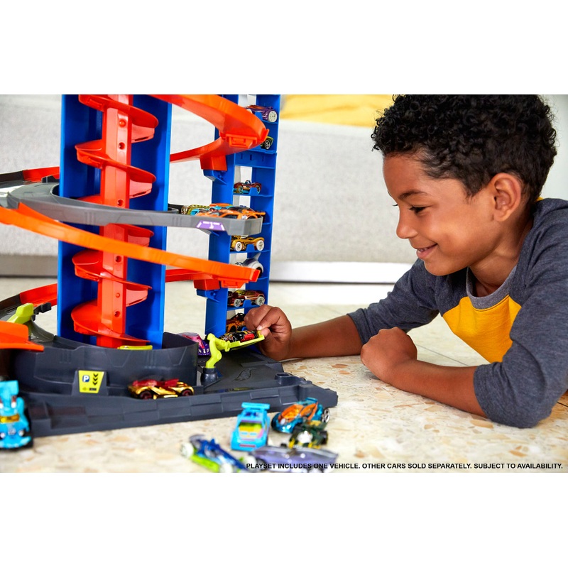 Hot Wheels City Mega Garage Playset 6 Hot Wheels City Mega Garage Playset