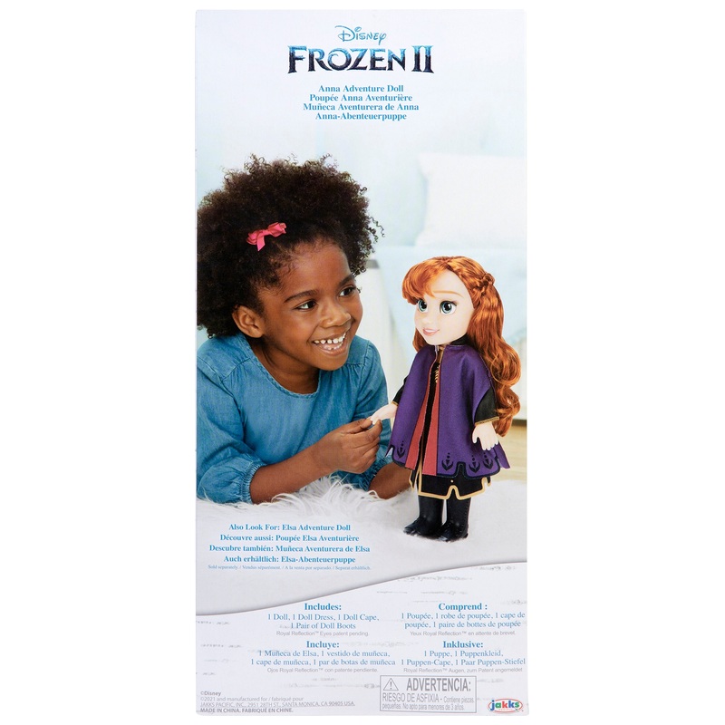 Disney Frozen 2 Toddler Doll Adventure Anna 38cm 7 Disney Frozen 2 Toddler Doll Adventure Anna 38cm