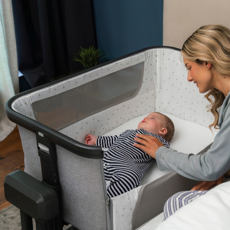 Baby Elegance Co-Glide Electric Bedside Crib