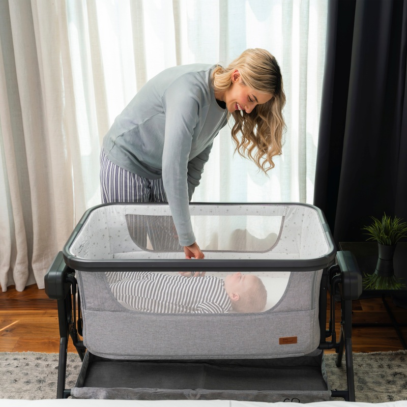 Baby Elegance Co-Glide Electric Bedside Crib