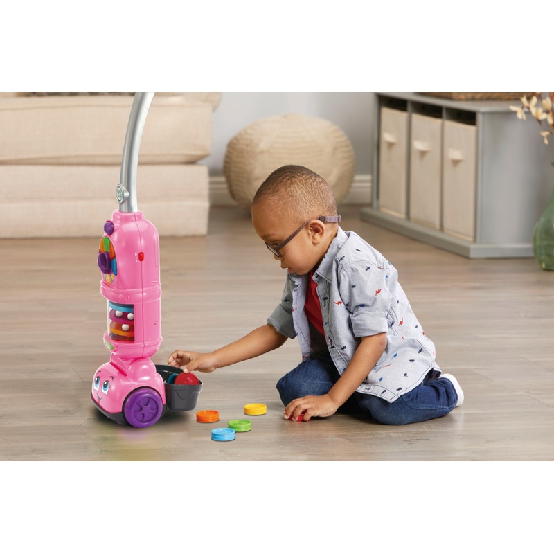 LeapFrog Toy Pick Up & Count Vacuum Pink 5 LeapFrog Toy Pick Up & Count Vacuum Pink