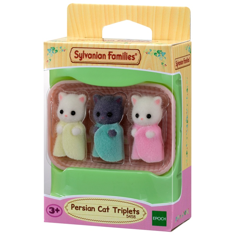 Sylvanian Families Persian Cat Triplets Babies