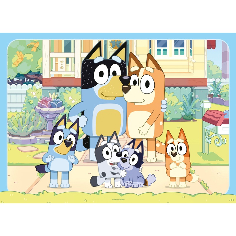 Ravensburger Bluey Jigsaw Puzzles Bumper Pack 4 x 42 Pieces 6 Ravensburger Bluey Jigsaw Puzzles Bumper Pack 4 x 42 Pieces