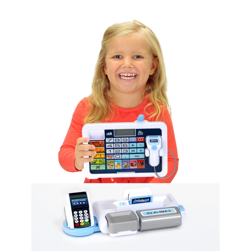 Cash Register with Detachable Tablet