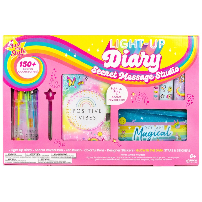 Just My Style Secret Diary Light-Up Reveal Set